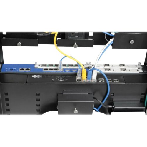 EATON SmartRack 3U 19inch Indoor Modular Vertical Wall Box and 4x RJ45 Terminal Block