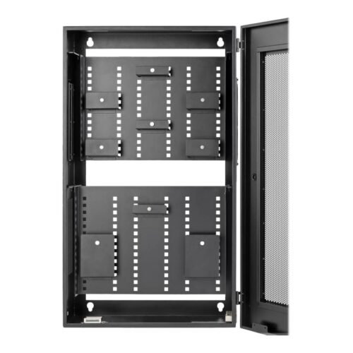 EATON SmartRack 3U 19inch Indoor Modular Vertical Wall Box and 4x RJ45 Terminal Block