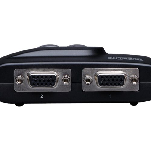 EATON TRIPPLITE 2-Port Compact USB KVM Switch with Audio and Cable