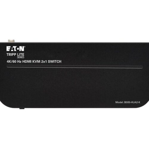 EATON TRIPPLITE 2-Port HDMI/USB KVM Switch 4K 60Hz HDR HDCP 2.2 IR USB Sharing USB 3.0 Cables