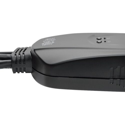 EATON TRIPPLITE 2-Port USB/VGA Cable KVM Switch with Cables and USB Peripheral Sharing