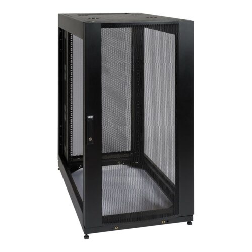 EATON TRIPPLITE 25U SmartRack Standard-Depth Half-Height Server Rack Enclosure Doors and Side Panels