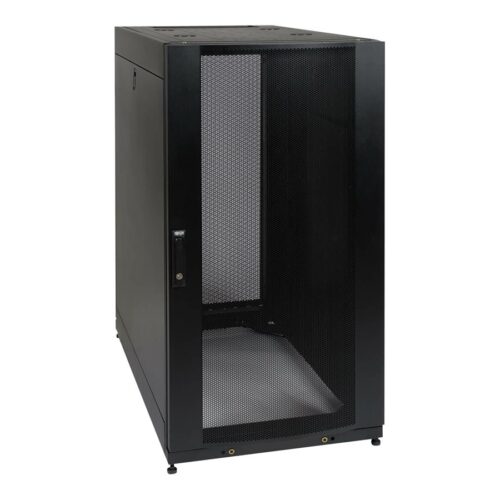 EATON TRIPPLITE 25U SmartRack Standard-Depth Half-Height Server Rack Enclosure Doors and Side Panels