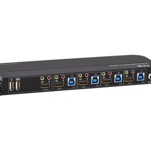 EATON TRIPPLITE 4-Port HDMI/USB KVM Switch 4K 60Hz HDR HDCP 2.2 IR USB Sharing