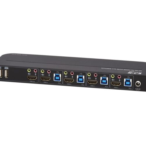 EATON TRIPPLITE 4-Port HDMI/USB KVM Switch 4K 60Hz HDR HDCP 2.2 IR USB Sharing