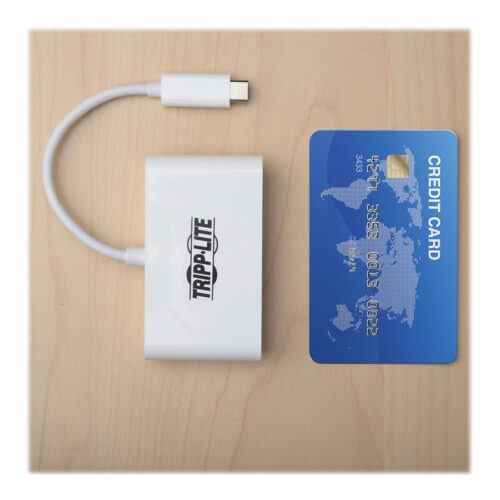 EATON TRIPPLITE 4-Port USB-C Hub USB C to 2x USB-A 2x USB-C USB 3.0 White