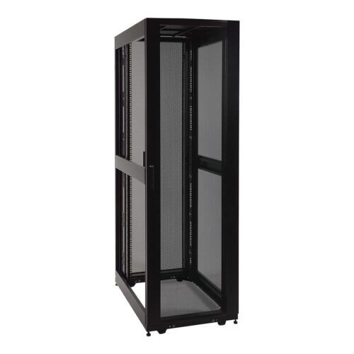 EATON TRIPPLITE 42U SmartRack Extra-Deep Server Rack 48p 1219mm Depth Doors & Side Panels Included