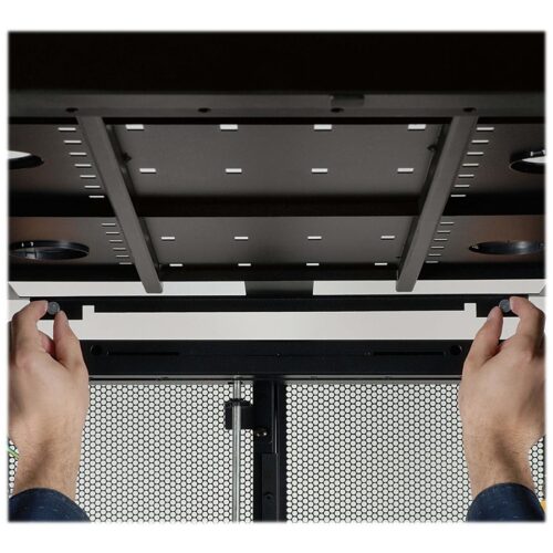 EATON TRIPPLITE 42U SmartRack Extra-Deep Server Rack 48p 1219mm Depth Doors & Side Panels Included