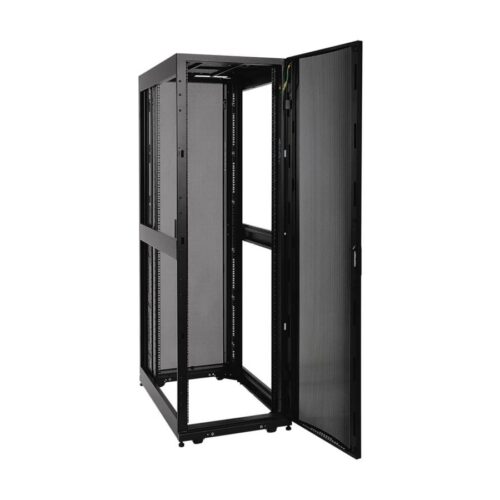 EATON TRIPPLITE 42U SmartRack Shallow-Depth Rack Enclosure Cabinet with doors & side panels