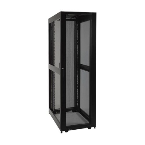 EATON TRIPPLITE 42U SmartRack Shallow-Depth Rack Enclosure Cabinet with doors & side panels