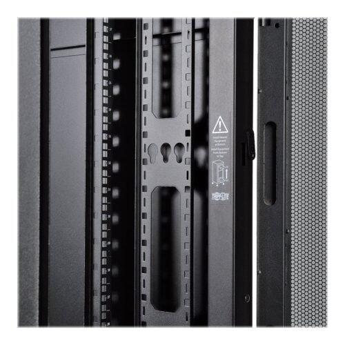 EATON TRIPPLITE 42U SmartRack Wide Standard-Depth Rack Enclosure Cabinet with Doors and Side Panels