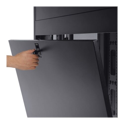 EATON TRIPPLITE 42U SmartRack Wide Standard-Depth Rack Enclosure Cabinet with Doors and Side Panels