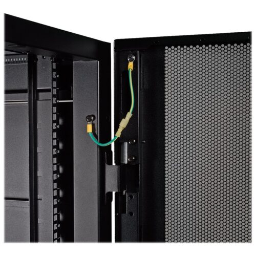 EATON TRIPPLITE 42U SmartRack Wide Standard-Depth Rack Enclosure Cabinet with Doors and Side Panels