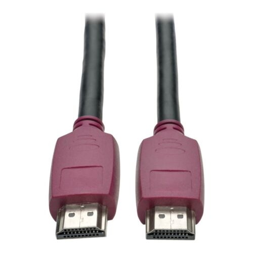 EATON TRIPPLITE 4K HDMI Cable with Ethernet M/M – 4K 60Hz Gripping Connectors 10ft. 3.05m