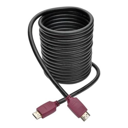 EATON TRIPPLITE 4K HDMI Cable with Ethernet M/M – 4K 60Hz Gripping Connectors 15ft. 4.57m