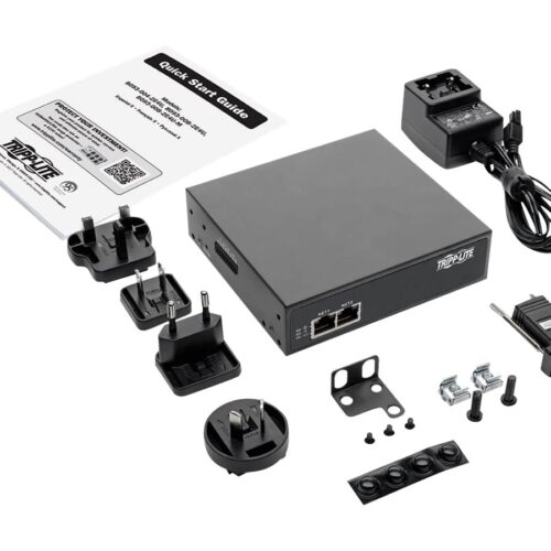 EATON TRIPPLITE 8-Port Console Server with Dual GbE NIC 4Go Flash and 4 USB Ports