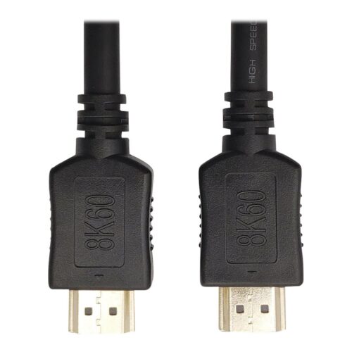 EATON TRIPPLITE 8K HDMI Cable M/M – 8K 60Hz Dynamic HDR 4:4:4 HDCP 2.2 Black 3ft. 0.91m