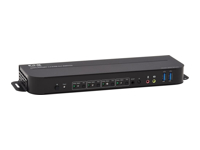 EATON TRIPPLITE Commutateur KVM 4 ports DisplayPort/USB 4K 60 Hz HDR HDCP 2.2 IR DP 1.4 partage USB