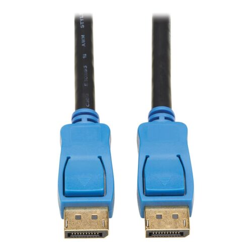EATON TRIPPLITE DisplayPort 1.4 Cable – 8K UHD 60 Hz HDR HBR3 HDCP 2.2 4:4:4 BT.2020 M/M Black 6 ft. 1.83m