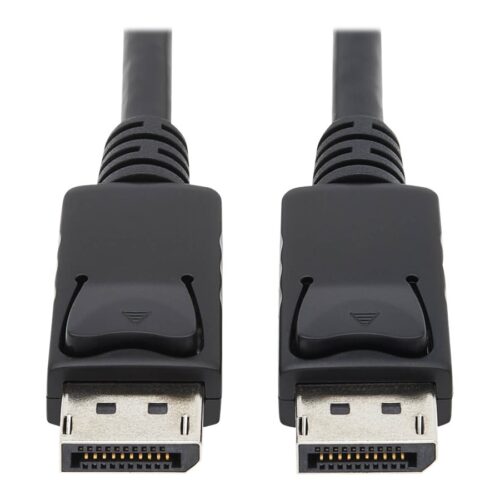 EATON TRIPPLITE DisplayPort Cable with Latches 4K 60Hz M/M 10ft. 3.05m