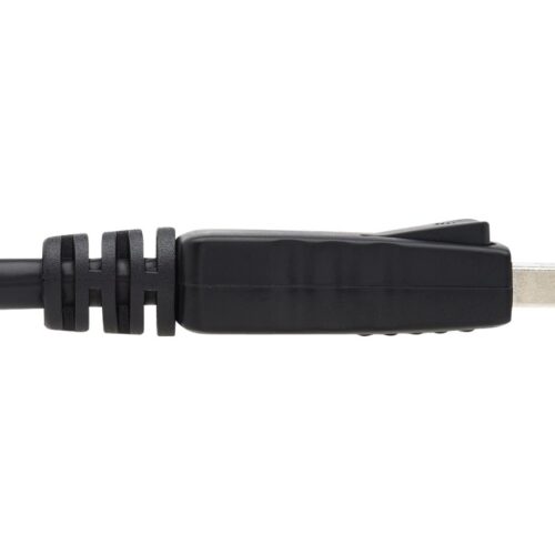 EATON TRIPPLITE DisplayPort Cable with Latches 4K 60Hz M/M 6ft. 1.83m