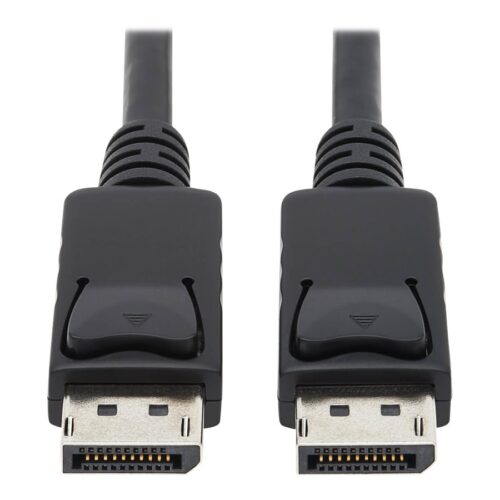 EATON TRIPPLITE DisplayPort Cable with Latches 4K 60Hz M/M 6ft. 1.83m