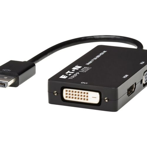 EATON TRIPPLITE DisplayPort to VGA/DVI/HDMI All-in-One Converter Adapter DP ver 1.2 4K 30 HDMI
