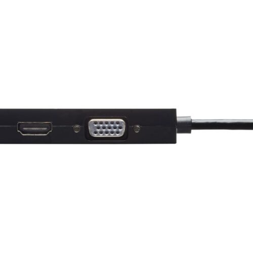 EATON TRIPPLITE DisplayPort to VGA/DVI/HDMI All-in-One Converter Adapter DP ver 1.2 4K 30 HDMI