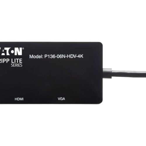 EATON TRIPPLITE DisplayPort to VGA/DVI/HDMI All-in-One Converter Adapter DP ver 1.2 4K 30 HDMI