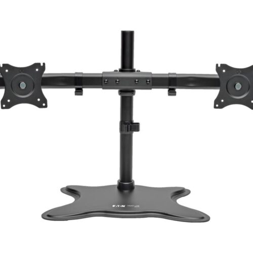 EATON TRIPPLITE Dual-Monitor Desktop Mount Stand for 13inch to 7inch Flat-Screen Displays