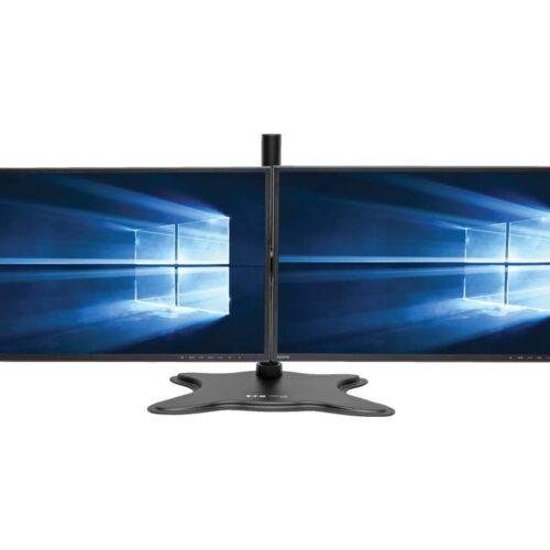 EATON TRIPPLITE Dual-Monitor Desktop Mount Stand for 13inch to 7inch Flat-Screen Displays