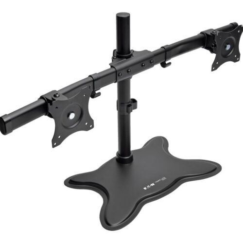 EATON TRIPPLITE Dual-Monitor Desktop Mount Stand for 13inch to 7inch Flat-Screen Displays