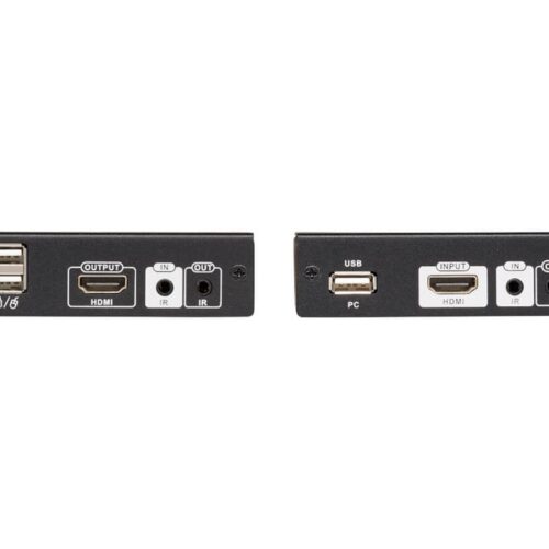 EATON TRIPPLITE HDMI HDBaseT KVM Console Extender over Cat6 2 USB Ports IR 4K 30Hz 130ft. 1080p 230ft.