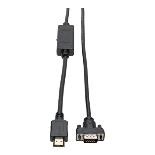 EATON TRIPPLITE HDMI to VGA Active Adapter Cable HDMI to Low-Profile HD15 M/M 3ft. 0.9m