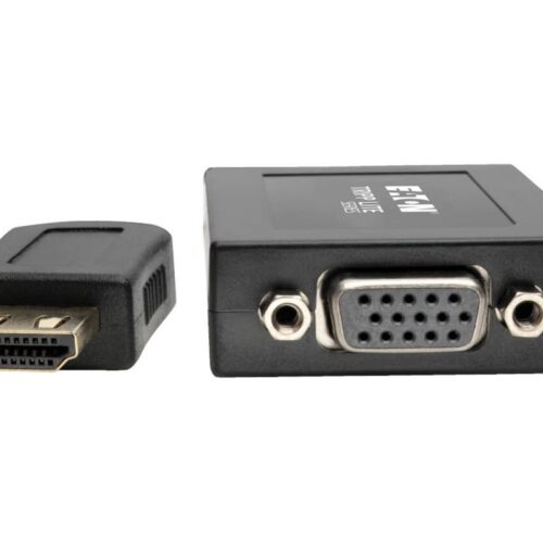 EATON TRIPPLITE HDMI to VGA with Audio Converter Cable Adapter for Ultrabook/Laptop/Desktop PC M/F 6-in. 15.24 cm