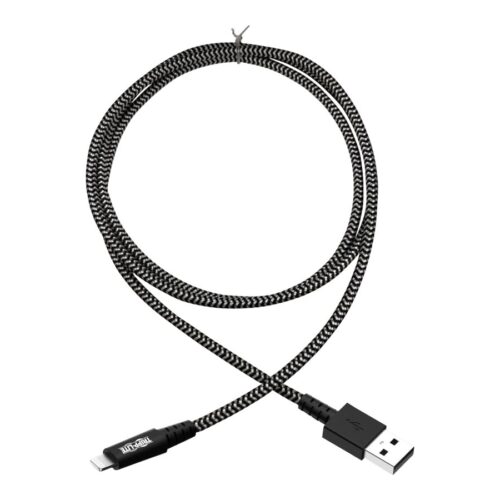 EATON TRIPPLITE Heavy-Duty USB-A to Lightning Sync/Charge Cable MFi Certified – M/M USB 2.0 3ft. 0.91m