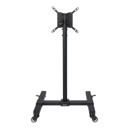 EATON TRIPPLITE Mobile TV Stand – Height Adjustable 13inch to 42inch TVs and Monitors Locking Casters Black