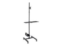 EATON TRIPPLITE Mobile Workstation with Monitor Mount – For 7inch to 32inch Displays Height Adjustable