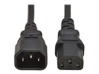 EATON TRIPPLITE PDU Power Cord C13 to C14 – 10A 250V H05VV-F 2M Black