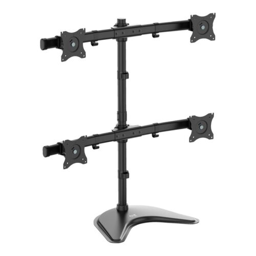EATON TRIPPLITE Quad-Display Desktop Monitor Stand for 13inch to 27inch Flat-Screen Displays