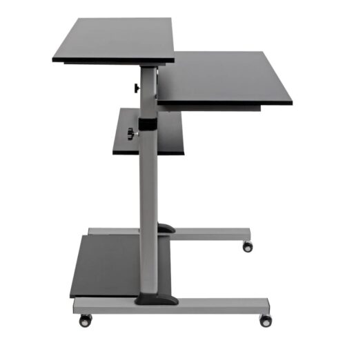 EATON TRIPPLITE Rolling Desk TV/Monitor Cart – Height Adjustable