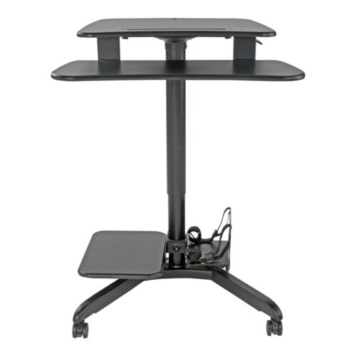EATON TRIPPLITE Rolling Desk TV/Monitor Cart – Height Adjustable