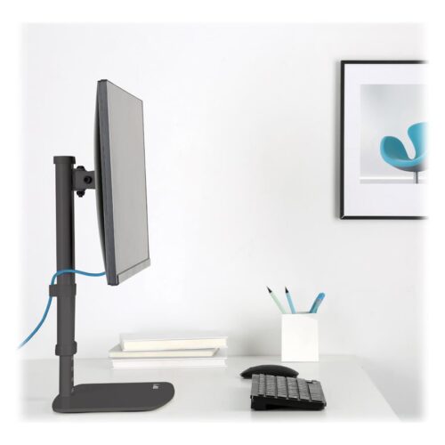 EATON TRIPPLITE Single-Display Monitor Stand – Height Adjustable 17inch to 27inch Monitors