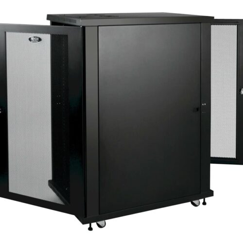 EATON TRIPPLITE SmartRack 24U Mid-Depth Half-Height Rack Enclosure
