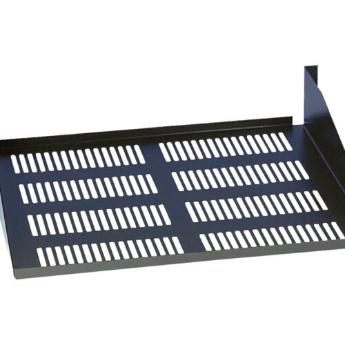 EATON TRIPPLITE SmartRack 2U Cantilever Toolless Mount Fixed Shelf 50lbs 22.7kgs capacity 18p 457mm depth
