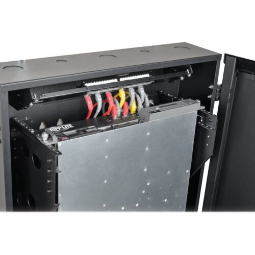 EATON TRIPPLITE SmartRack 4U Low-Profile Vertical-Mount Server-Depth Wall-Mount Rack Enclosure Cabinet