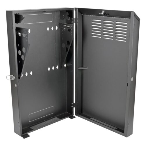 EATON TRIPPLITE SmartRack 4U Low-Profile Vertical-Mount Server-Depth Wall-Mount Rack Enclosure Cabinet