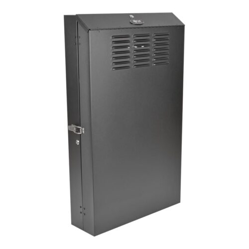 EATON TRIPPLITE SmartRack 4U Low-Profile Vertical-Mount Server-Depth Wall-Mount Rack Enclosure Cabinet