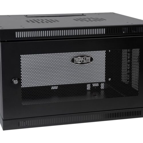 EATON TRIPPLITE SmartRack 6U Low-Profile Switch-Depth-Plus Wall-Mount Mini Rack Enclosure