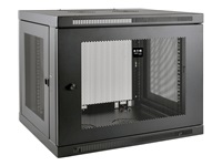 EATON TRIPPLITE SmartRack 9U Low-Profile Switch-Depth-Plus Wall-Mount Mini Rack Enclosure